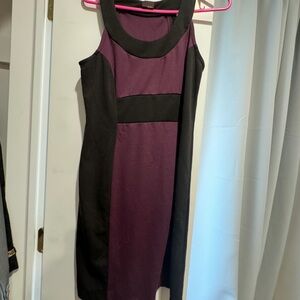 Lush Purple Black dress